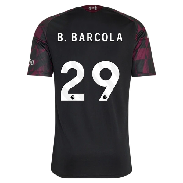 Liverpool B. Barcola 29 Tredjetröja Barn 2026/27