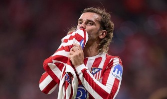 Antoine Griezmann gjorde sitt 200:e mål för Atlético de Madrid
