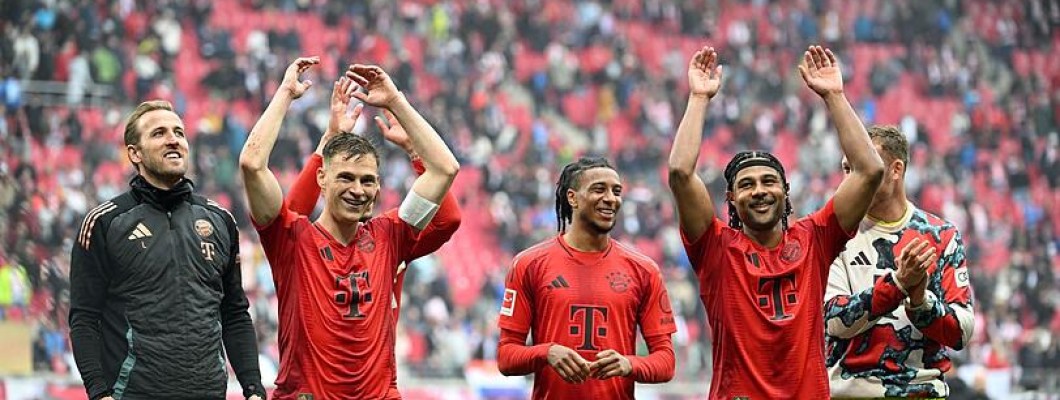 Harry Kane uppnådde sitt mål att vinna mästerskapet iklädd FC Bayern Münchens tröja Harry Kane uppnådde sitt mål att vinna mästerskapet iklädd FC Bayern Münchens tröja