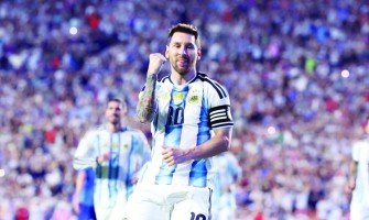 Lionel Messi gör sitt 200:e framträdande för landslaget vid 39 års ålder