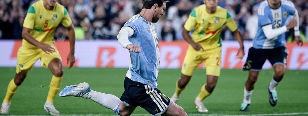 Lionel Messi har inte gett upp möjligheten att göra varenda mål