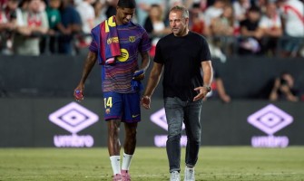 Marcus Rashford hade också svårt att prestera bra i FC Barcelona