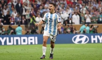 Paulo Dybala kände sig stolt över att vara Lionel Messis avbytare