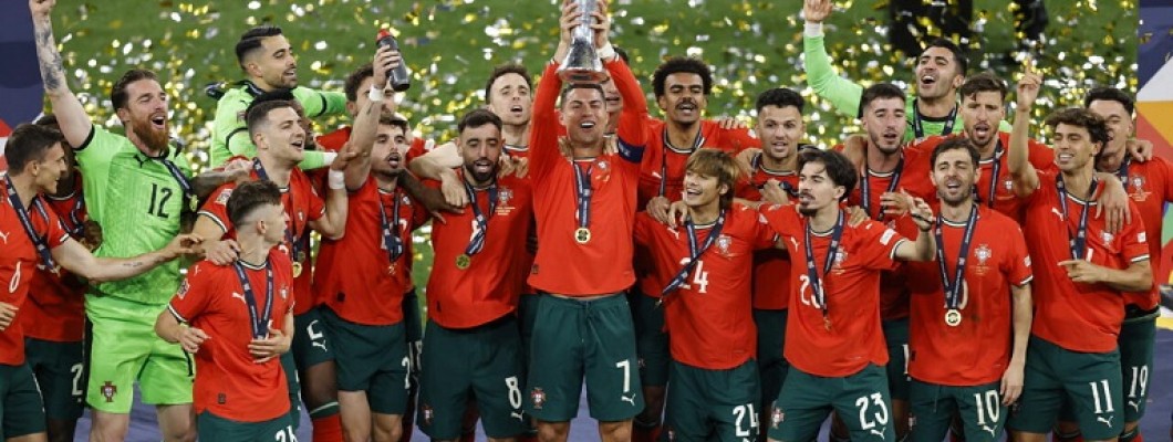 Portugal lyfter UEFA Nations League-trofén igen efter sex år Portugal lyfter UEFA Nations League-trofén igen efter sex år