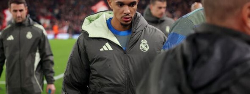 Trent Alexander-Arnold dök upp på Anfield som ersättare för Real Madrid